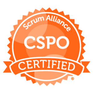 Certified Scrum Product Owner.